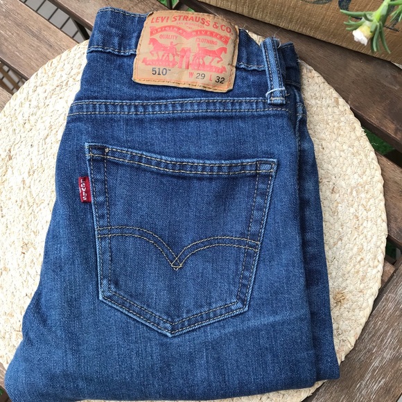 Levi's 510 Skinny Jeans size 25  Blue Denim - Picture 7 of 7